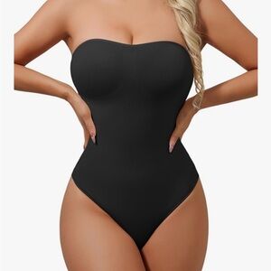 Strapless Shapewear Bodysuit for women plus size XL